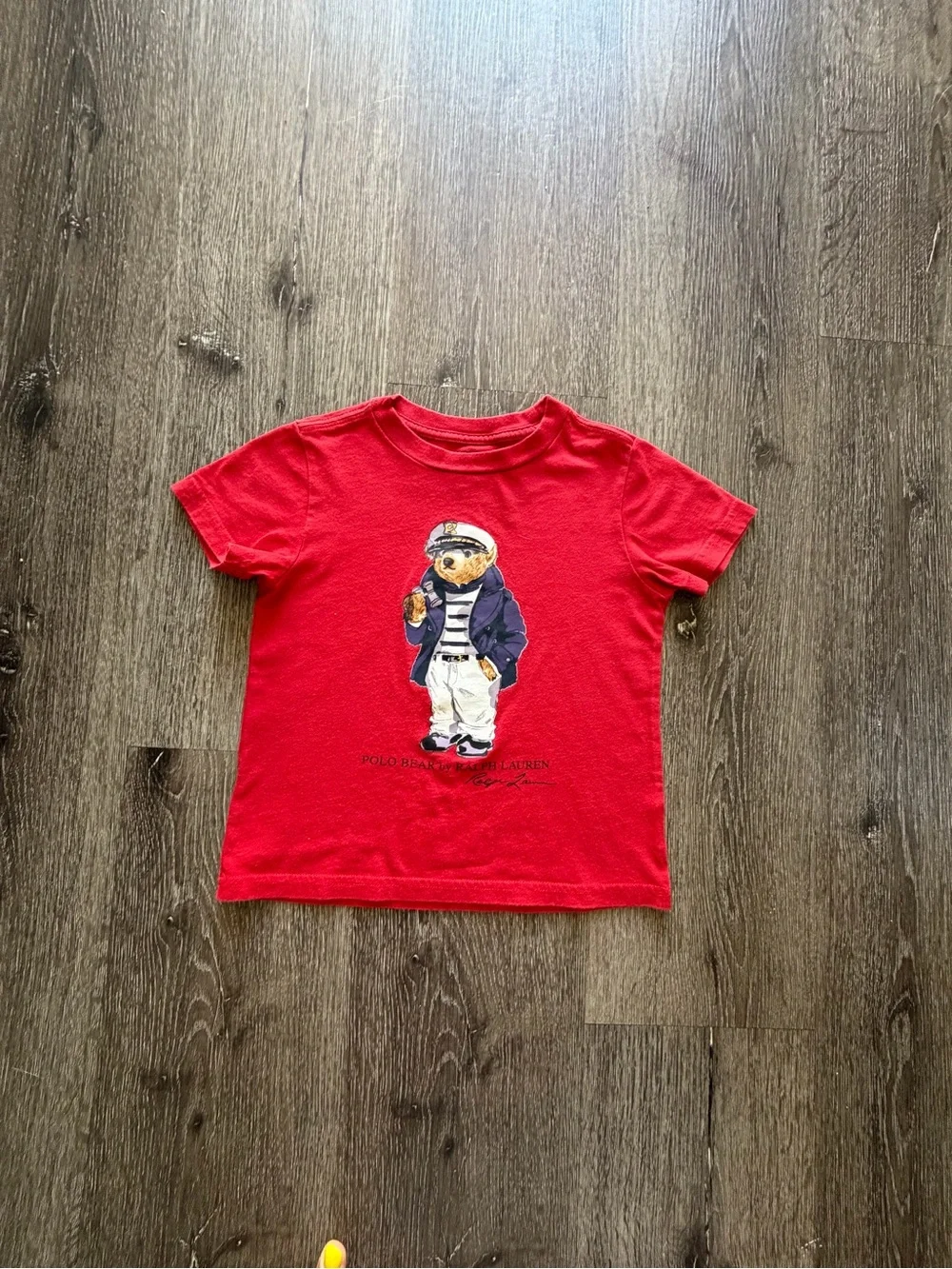 Polo by Ralph Lauren Red Bear Nautical Graphic Tee